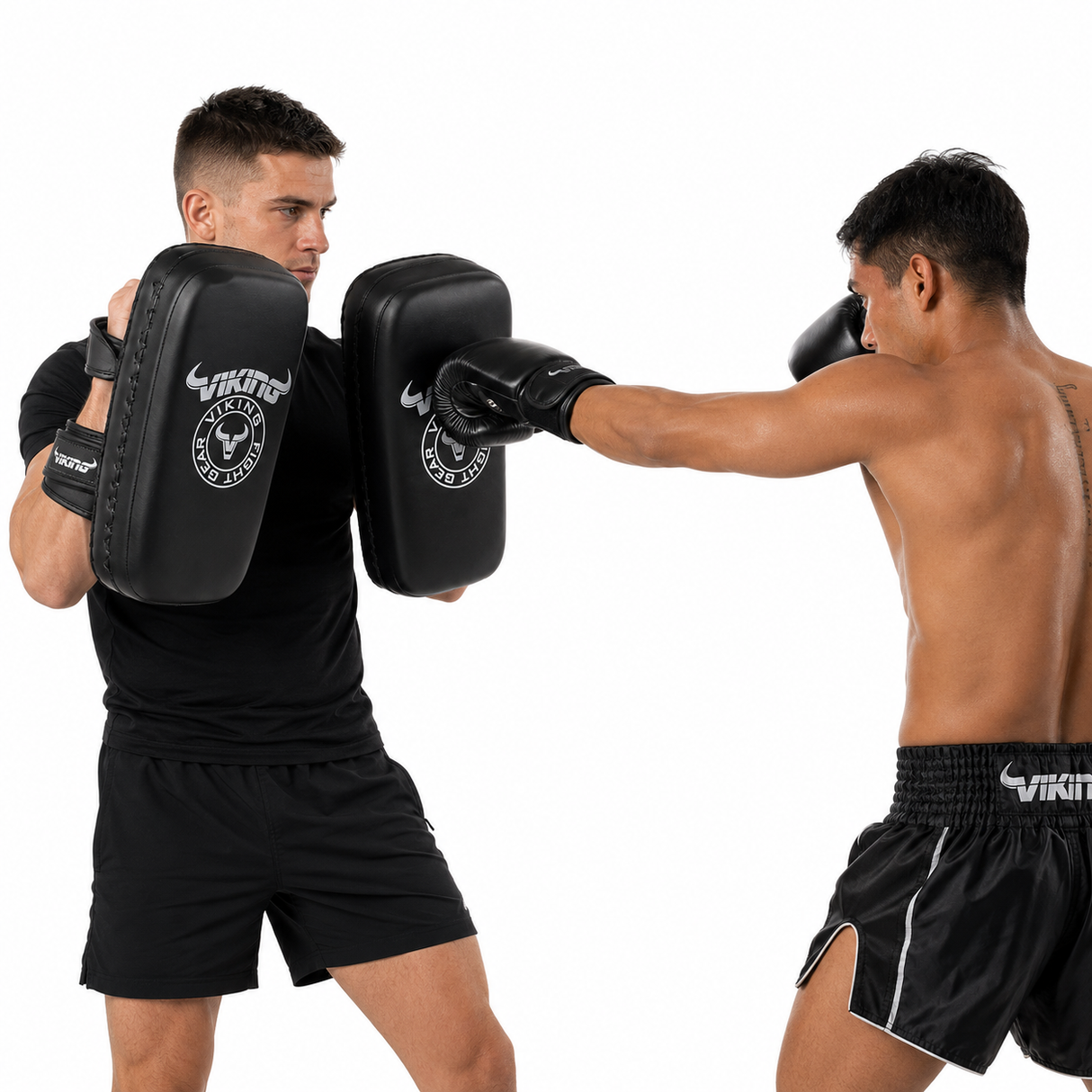 Viking Fury Curved Pro Leather Thai Pads (Extra Thick)