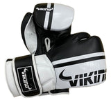 Viking Odin Elite Leather Dual Wrist strap Boxing Gloves