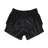 Fairtex Muay Thai Boxing Shorts BS1708 - Black Slim Cut