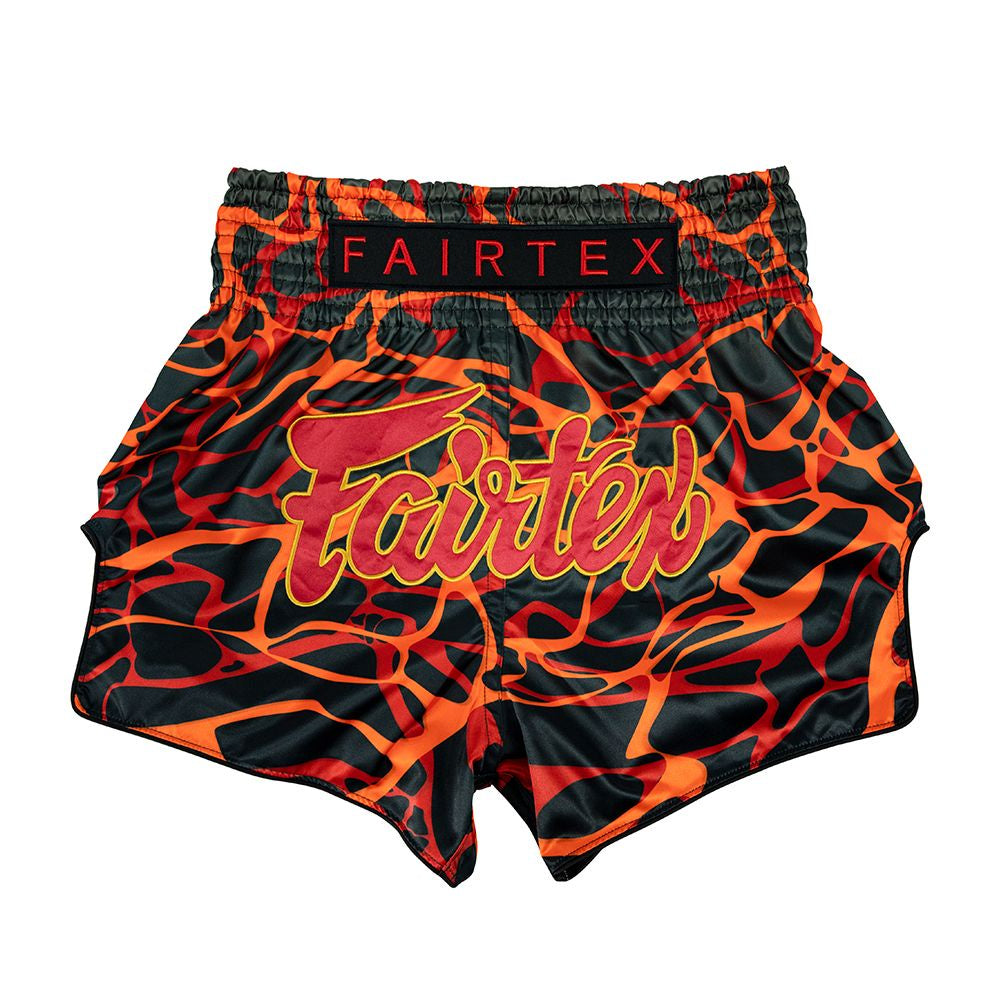 SMAC/MatYerxa/MadDash/ ショートボード/ レッド✕ブラック Fairtex Muay Thai Shorts BS1926 - Magma Red – MMA Factory