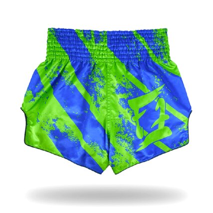 Fairtex Muay Thai Shorts BS1928 - Street King Green/Purple