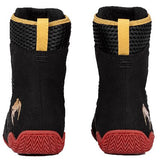 Venum Contender Boxing Shoes - Black/ Red/ Gold