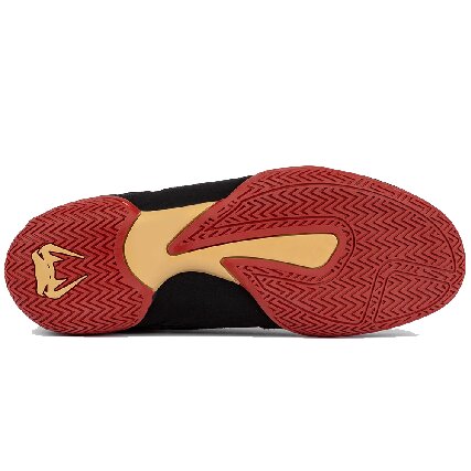 Venum Contender Boxing Shoes - Black/ Red/ Gold