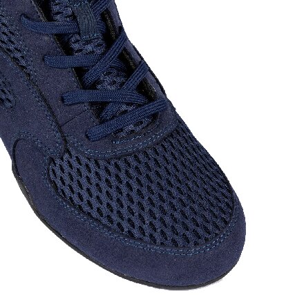 Venum Contender Boxing Shoes - Navy/ Blue/ Red