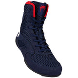 Venum Contender Boxing Shoes - Navy/ Blue/ Red