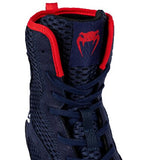 Venum Contender Boxing Shoes - Navy/ Blue/ Red