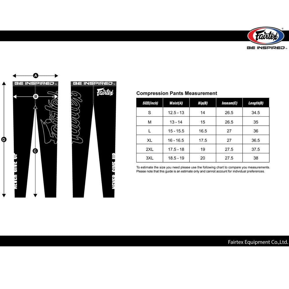 Fairtex Compression Pants - CP1