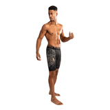 Venum Santa Muerte 5.0 Men's Vale Tudo Shorts - Deep Black/Gold