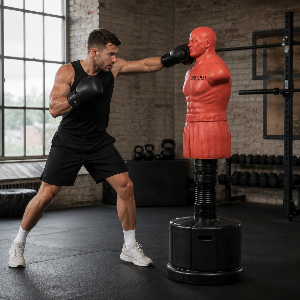 Shinobi Bob Human Punching Adjustable