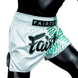 Fairtex Muay Thai Shorts BS1923 - Racer White