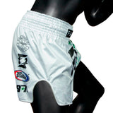 Fairtex Muay Thai Shorts BS1923 - Racer White