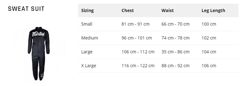 Fairtex VS2 Sweat Suit