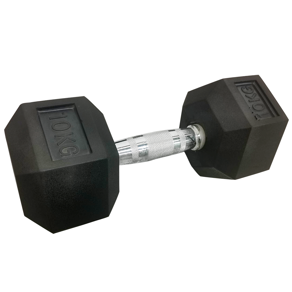 Viking Rubber Hex Dumbbells