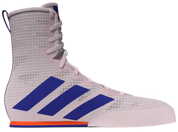 Adidas Box Hog 4 Boxing Shoes - Pink/Blue/Orange