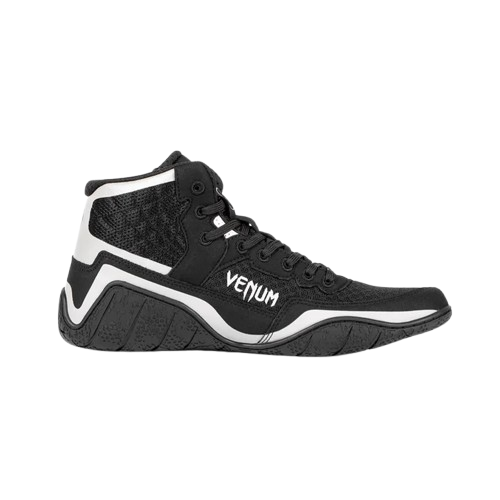 Venum Elite Wrestling Shoes - Black/Sand