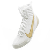 Nike Machomai 3 Boxing Shoe - White/Gold