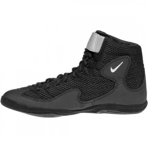 Nike Inflict 3 Wrestling Shoes - Black/Metallic Silver
