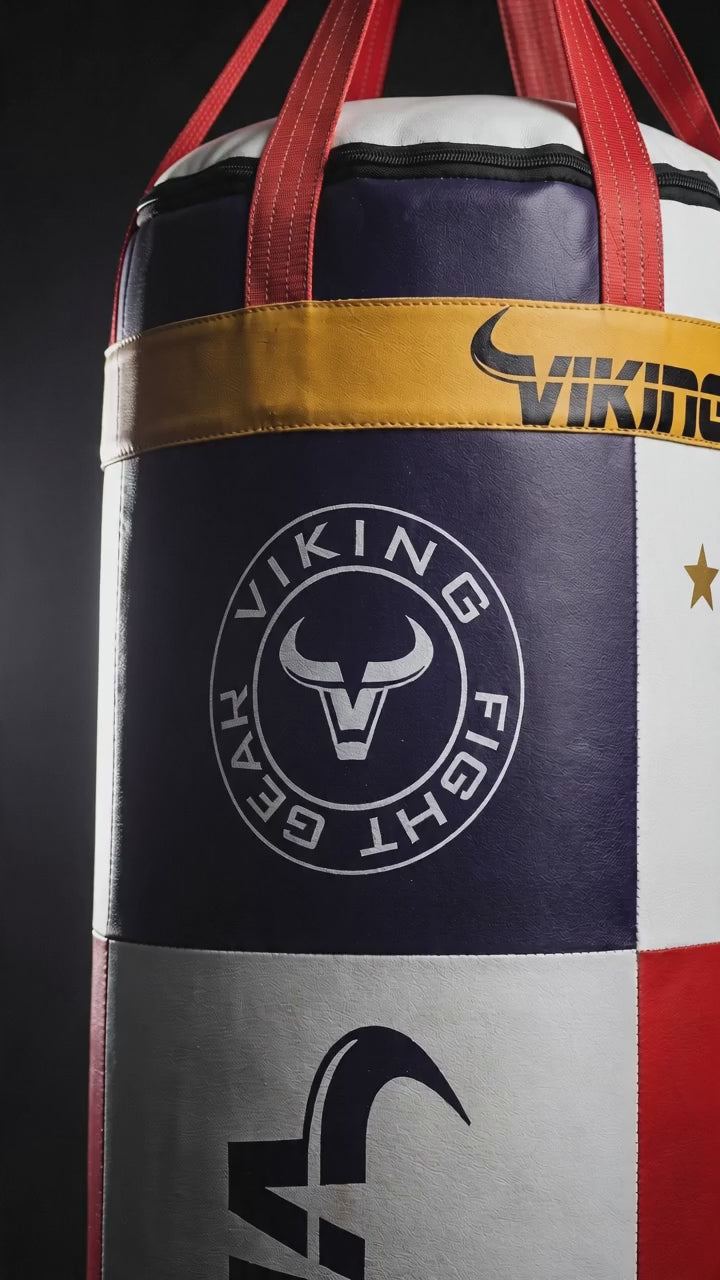 Viking Chaos Leather Punching Bag
