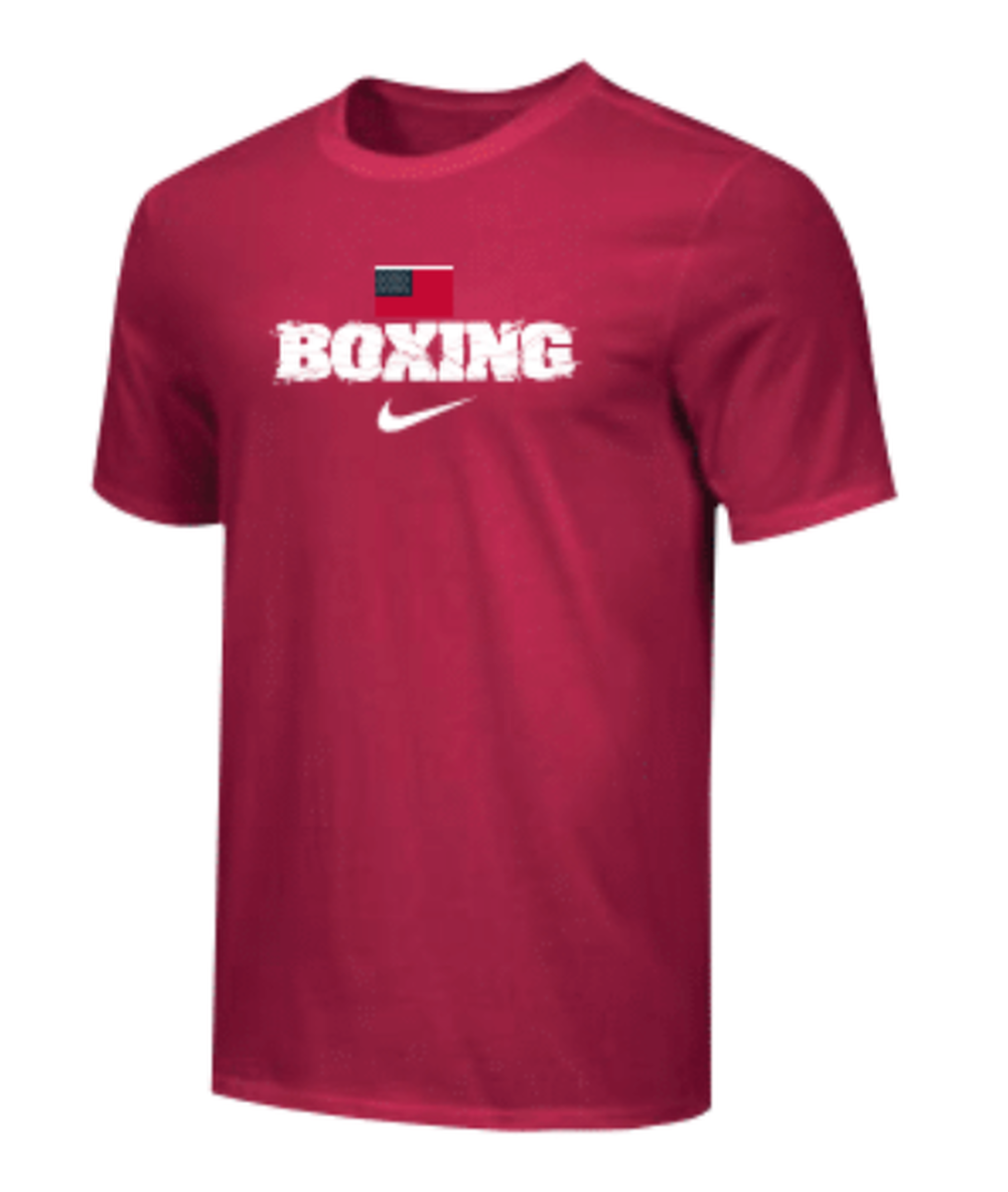 NIKE MEN'S BOXING USA FLAG TEE