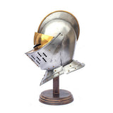 Medieval Style Golden Knight Helmet