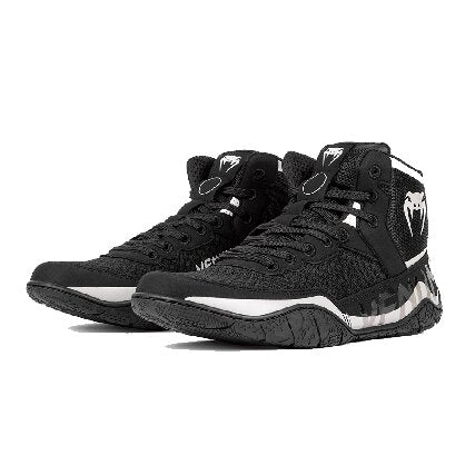 Venum Elite Wrestling Shoes - Black/Sand