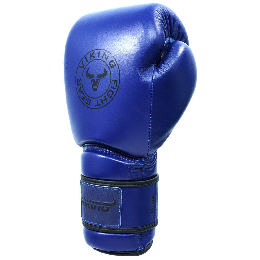 Viking Savage Leather Wrist Locking Boxing gloves