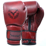 Viking Savage Leather Wrist Locking Boxing gloves