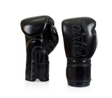 Fairtex BGV14SB  Muay Thai Gloves (Solid Black)