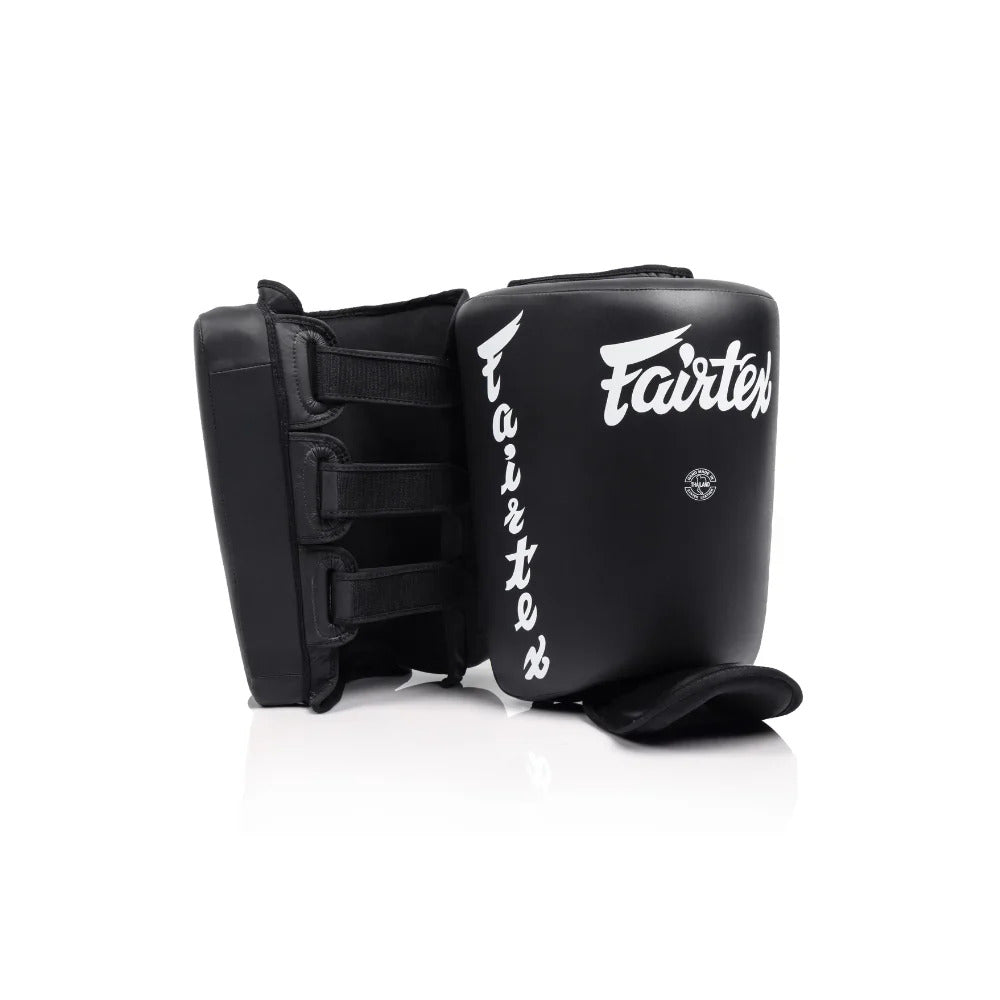FAIRTEX SP10 MICROFIBER LEATHER CALF KICK PROTECTION HOOK-AND-LOOP