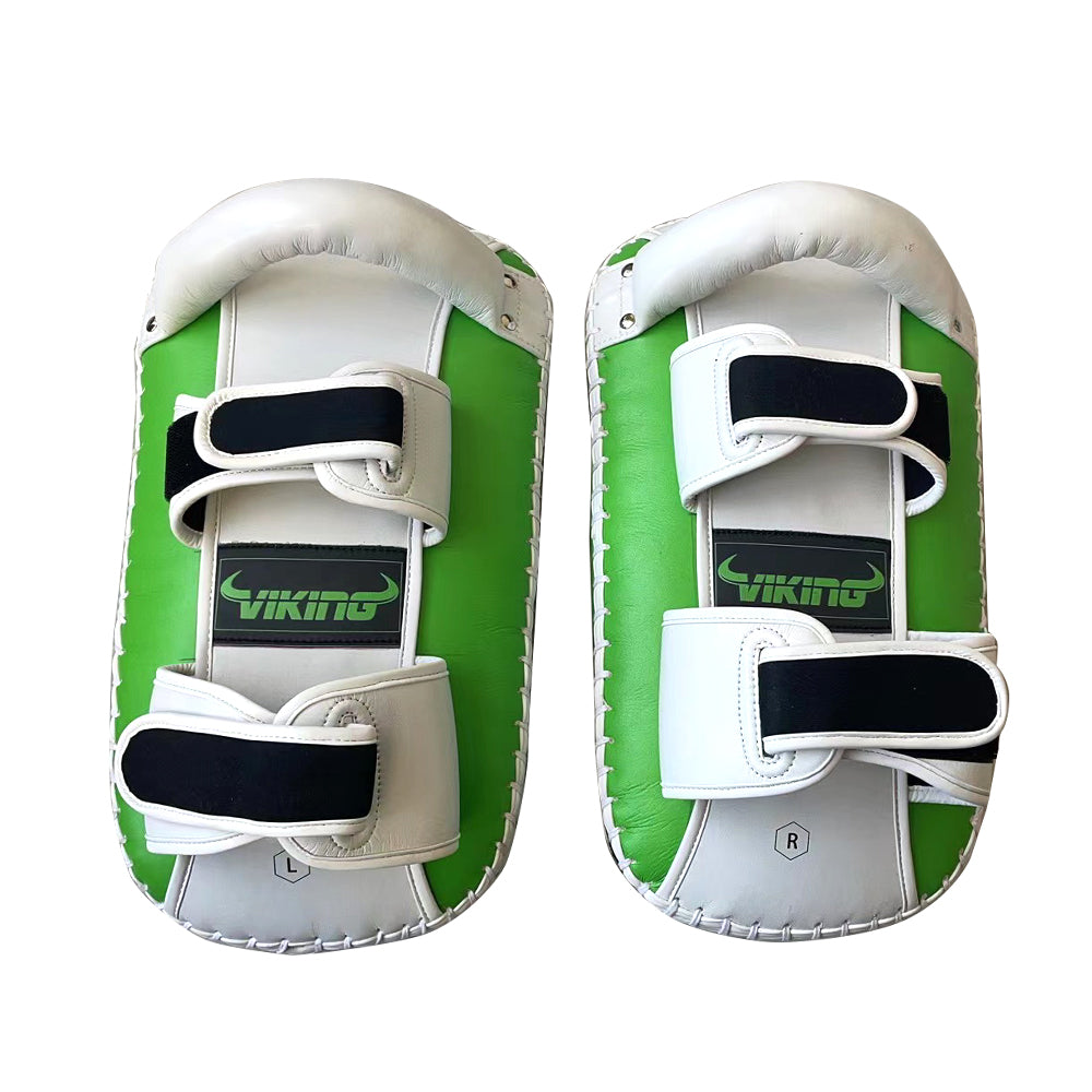 Viking Diablo Curved Pro Leather  Thai Pads (Heavy Duty)