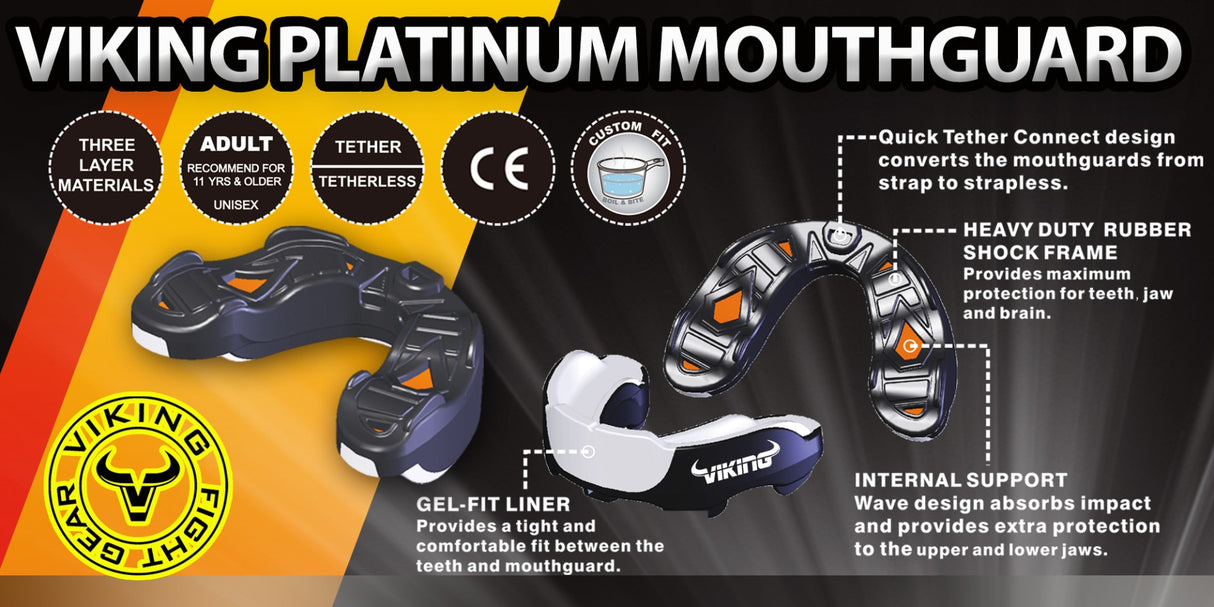 Viking Platinum Tri-layer Mouth Guard