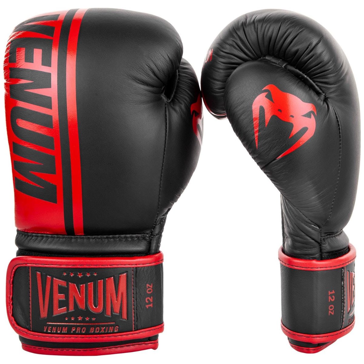 Venum Classic Boxing Gloves - Unisex - Black - 16 oz 