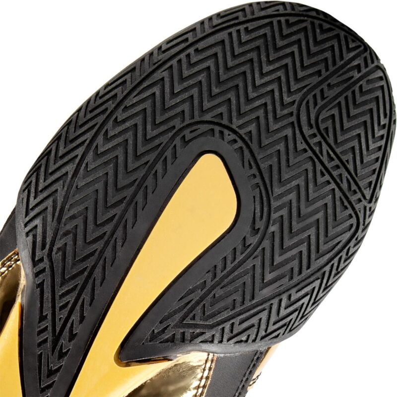 Venum Elite Boxing Shoes - Black/Gold-13869