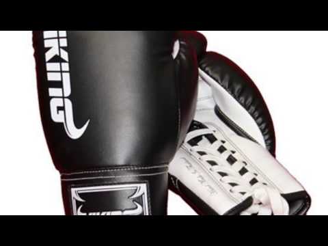 Viking Lace Up Boxing Gloves-7876