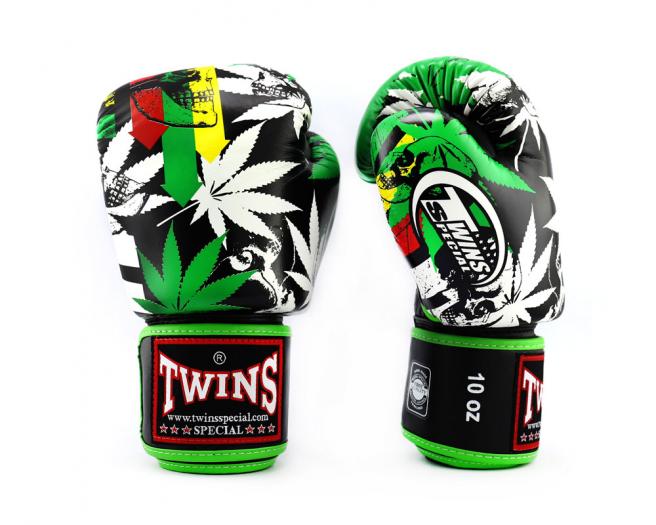 Twins "Grass" Fancy Boxing Gloves - FBGVL3-54-0