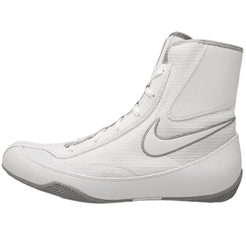 Nike Machomai 2 Boxing Shoes White/Grey MMA Factory