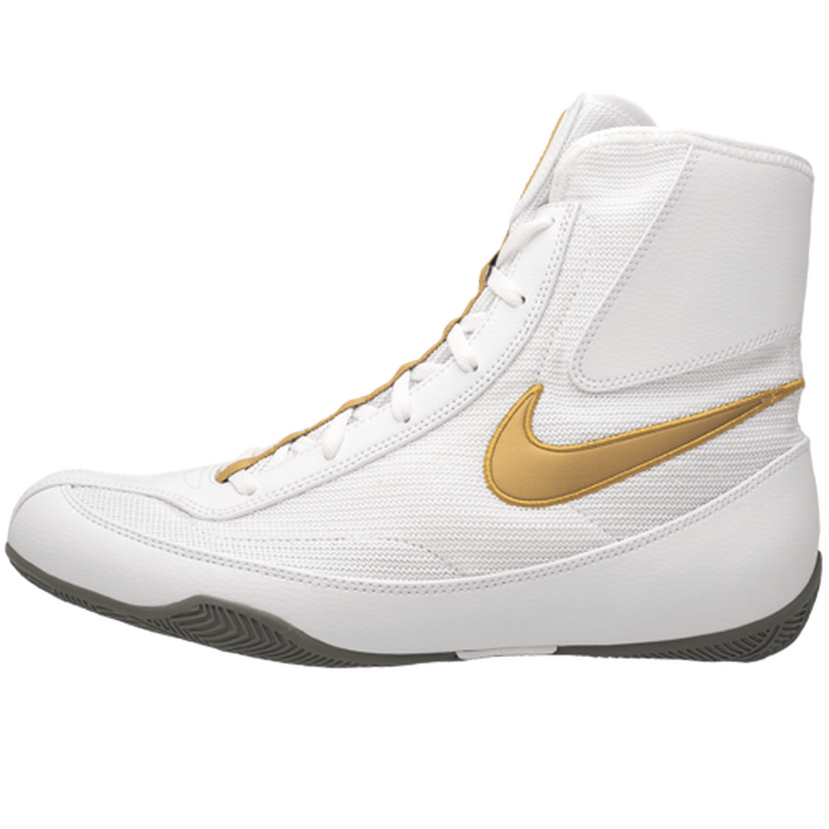 Nike Machomai 2 Boxing Shoes - White/Gold-0