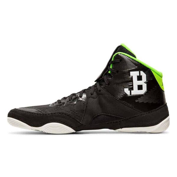 Asics Jb Elite Iv Wrestling Shoes Black/White MMA Factory