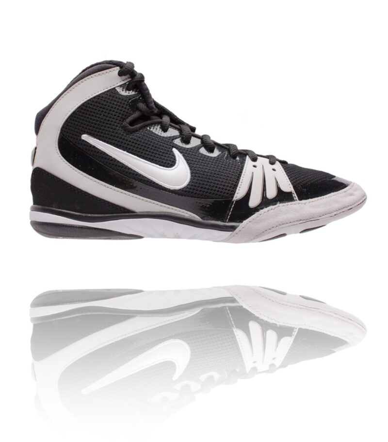 Nike Freek Wrestling Shoes - Black/White-0