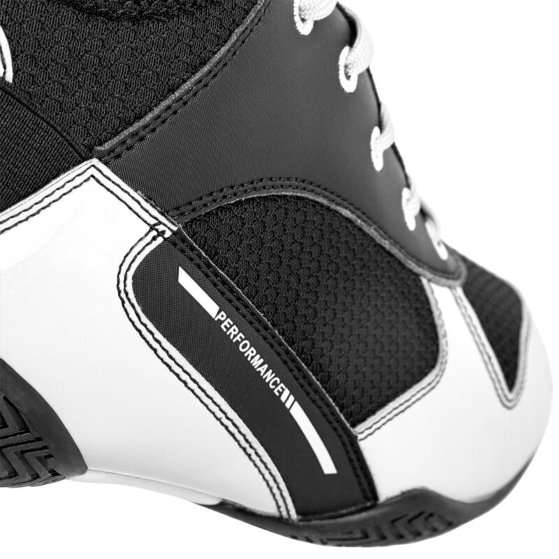 Venum Elite Boxing Shoes - Black/White-22794