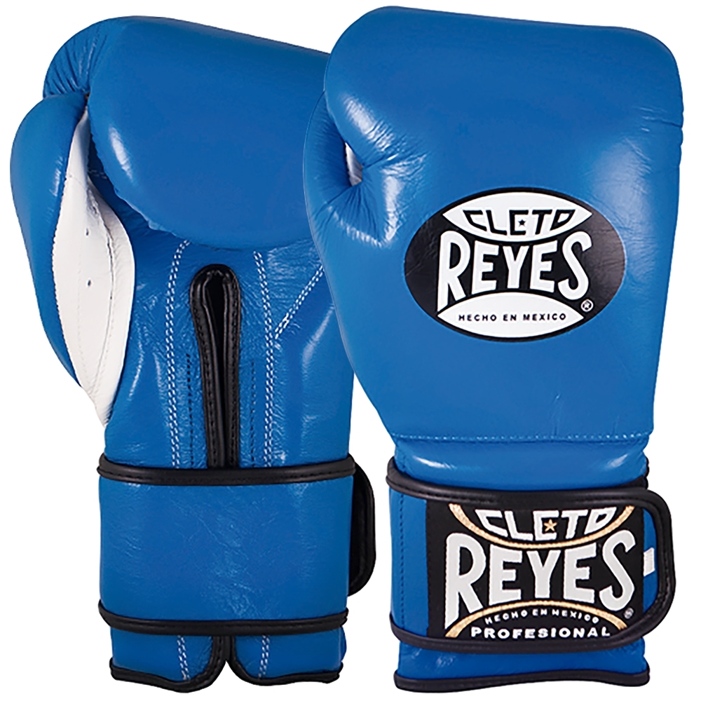 Cleto Reyes Training Boxing Gloves With Velcro Blue MMA Factory