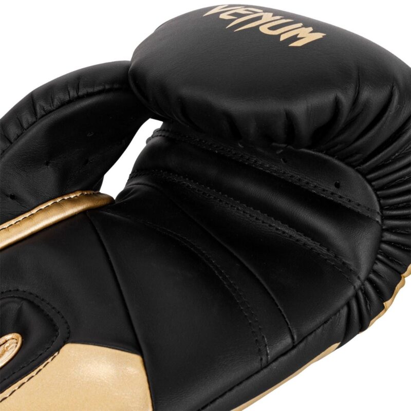Venum Petrosyan Boxing Gloves - Black/Gold-25904