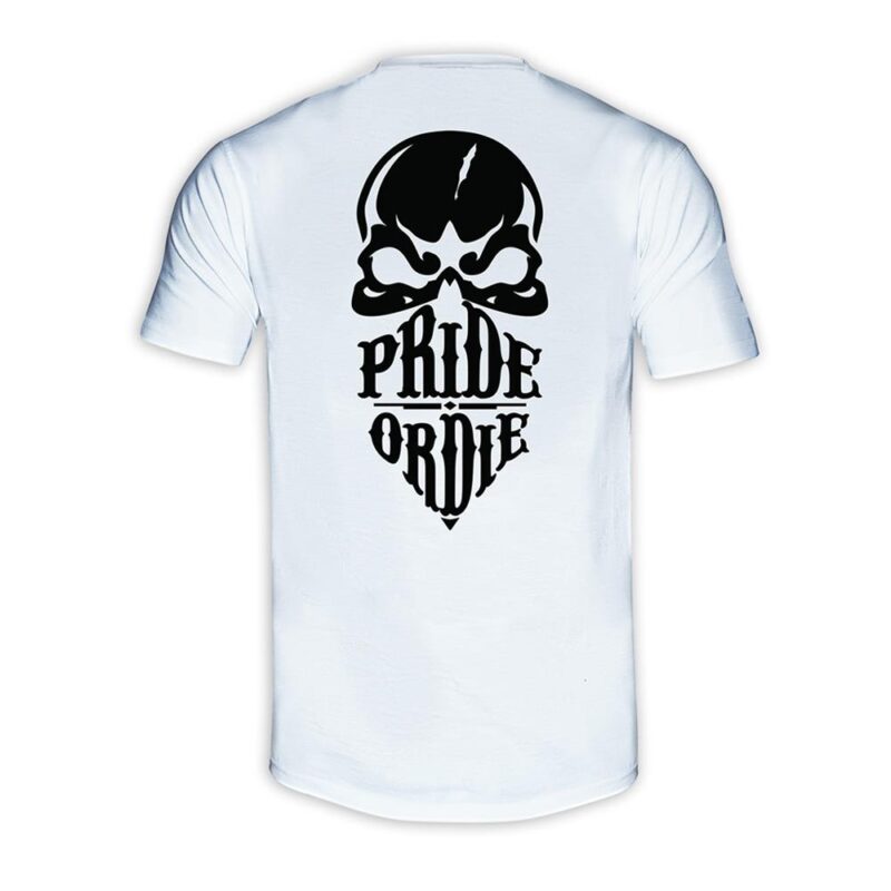 Pride Or Die Just Jitsu T-Shirt - White-26806