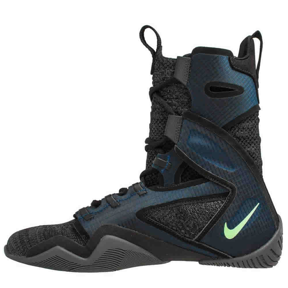 Nike Hyperko 2.0 Boxing Shoes - Black/Grey/Blue-0