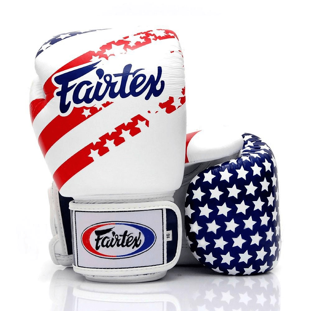 Fairtex USA Flag Boxing Gloves (BGV1)-0