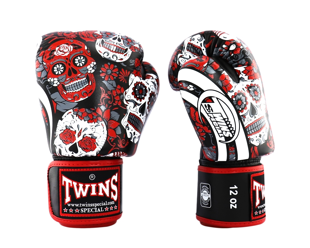 Twins "Skull" Boxing Gloves - FBGVL3-53-0