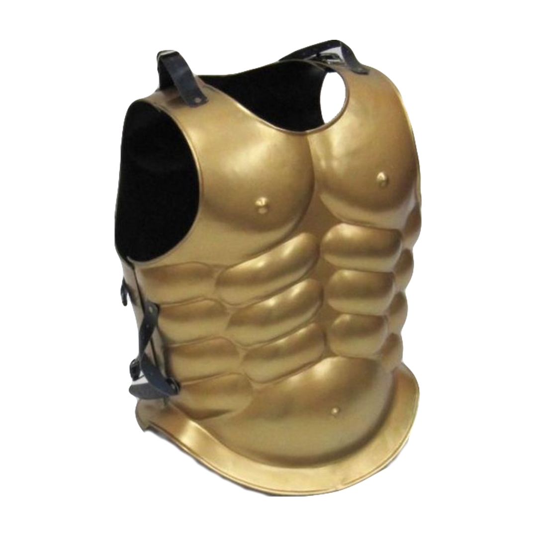 Steel Metal Brass Finish Wearable Mussel Jacket Body Armour-0