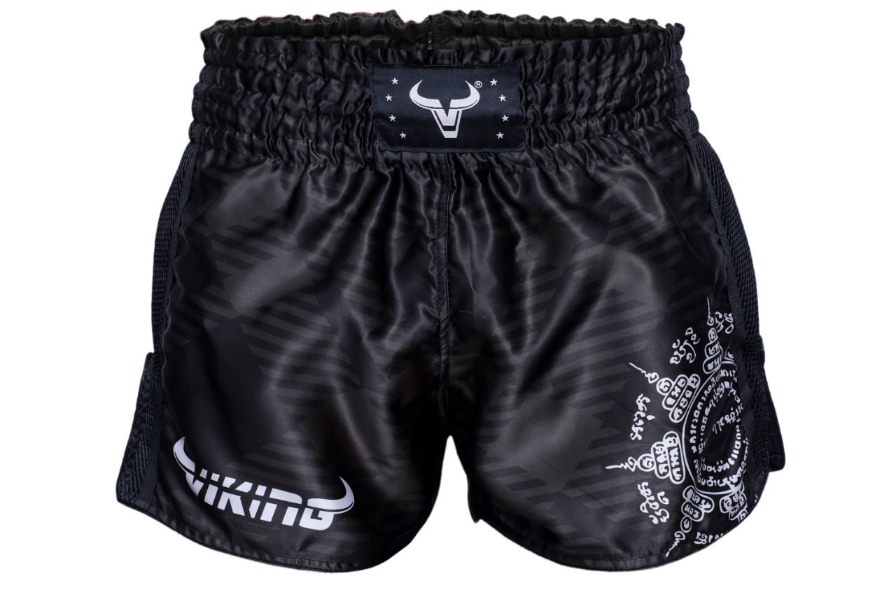 Viking Stripe Muay Thai Shorts-0