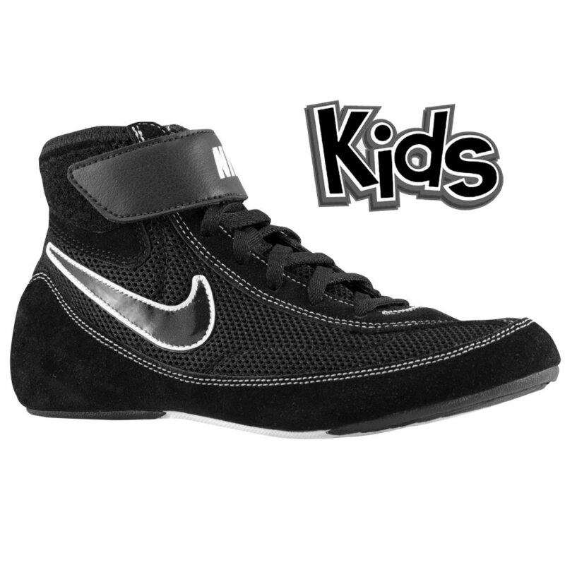 Nike Speedsweep Vii Youth Wrestling Shoes - Black-0