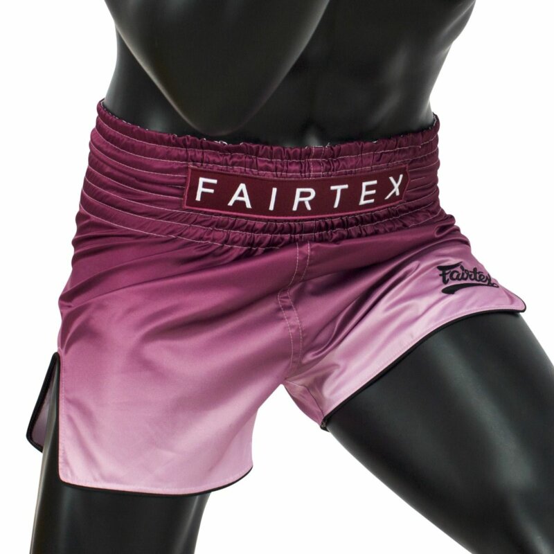 Fairtex Fade Muay Thai Shorts -Bs1904 (Maroon)-37692